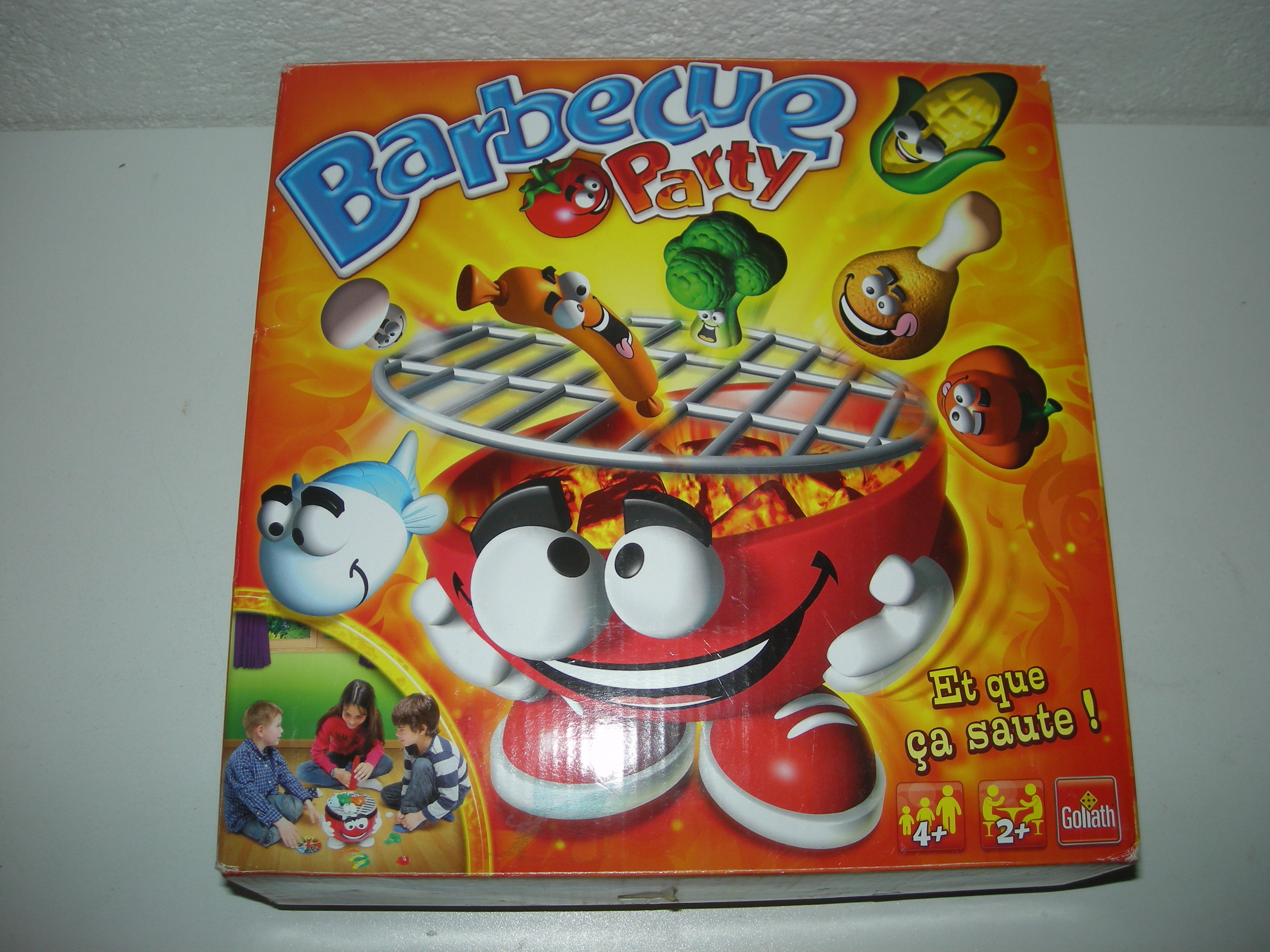 Jeux de société barbecue party