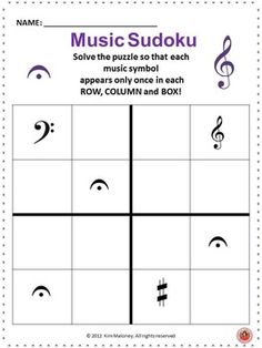 Music puzzle