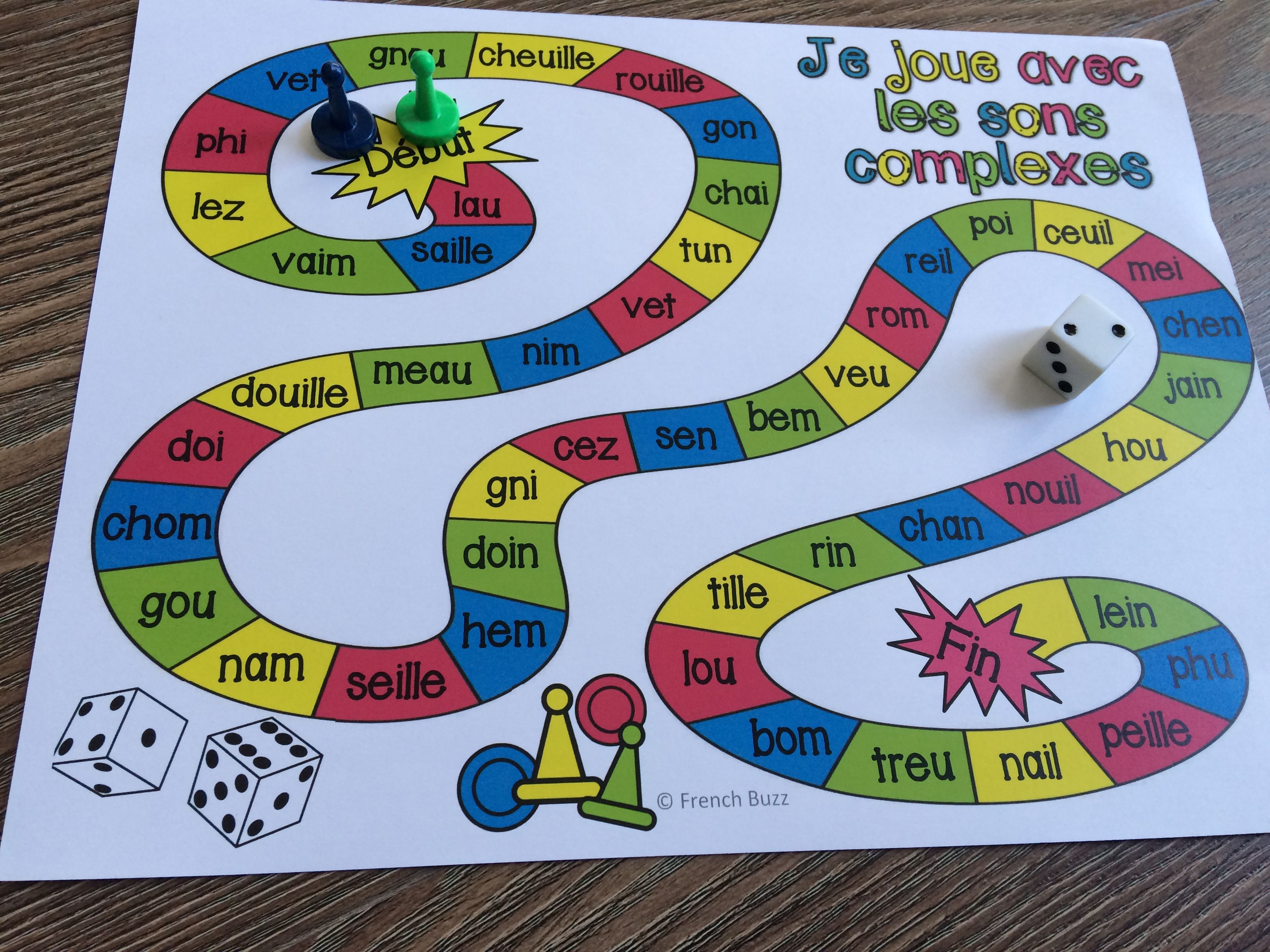 Jeux de societe cp