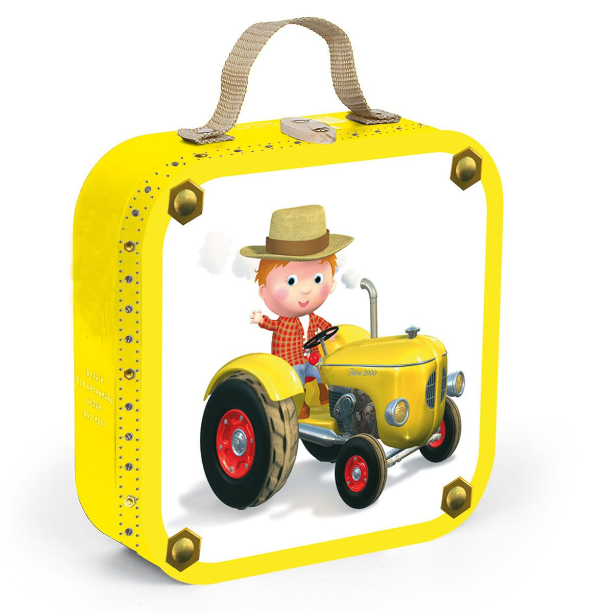 Puzzle tracteur enfant