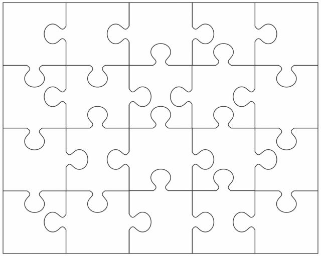 Piece puzzle dessin