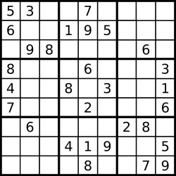 Sudoku puzzle solver