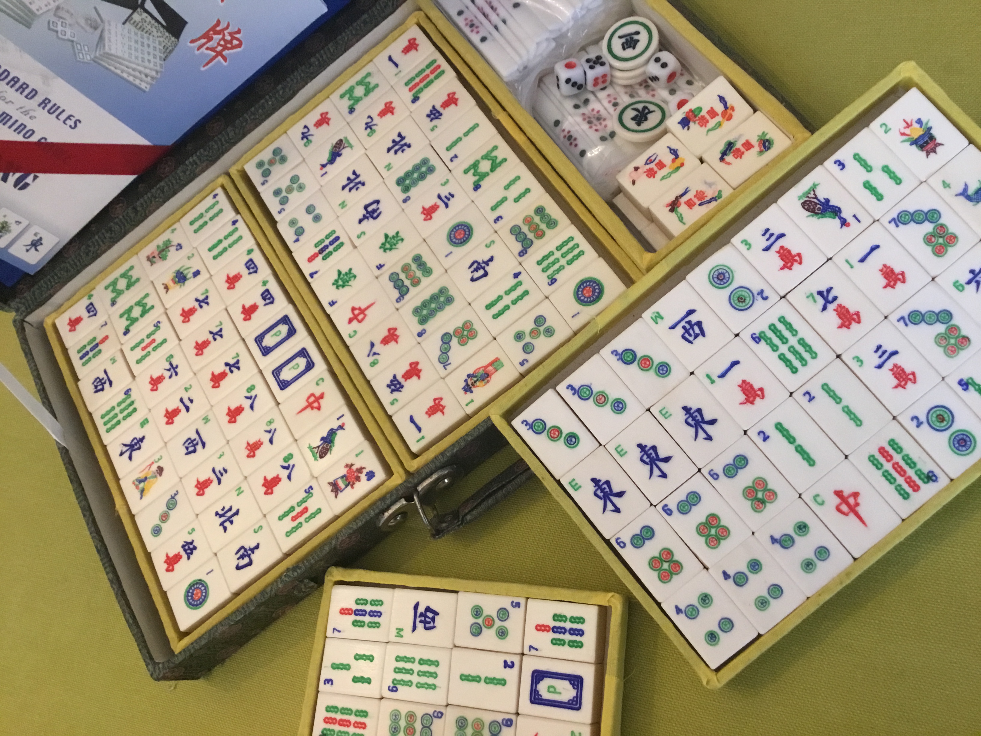 Mahjong jeux de société