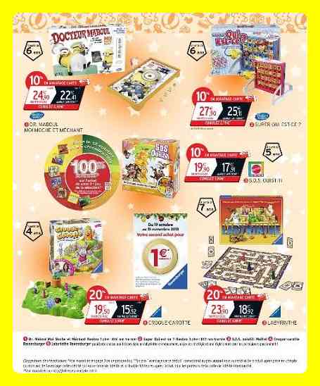 Catalogue jeux de societe