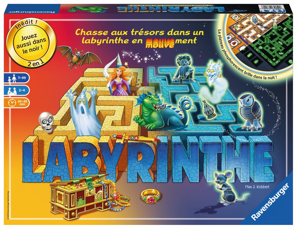 Jeux de société le labyrinthe