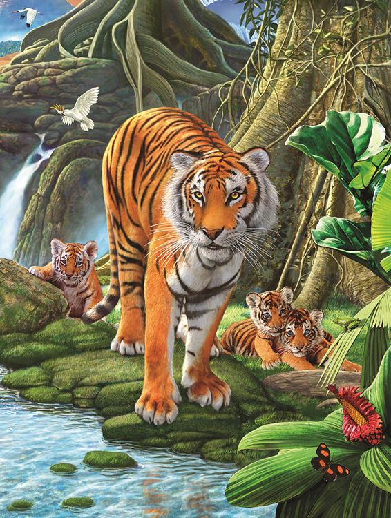 Tiger puzzle