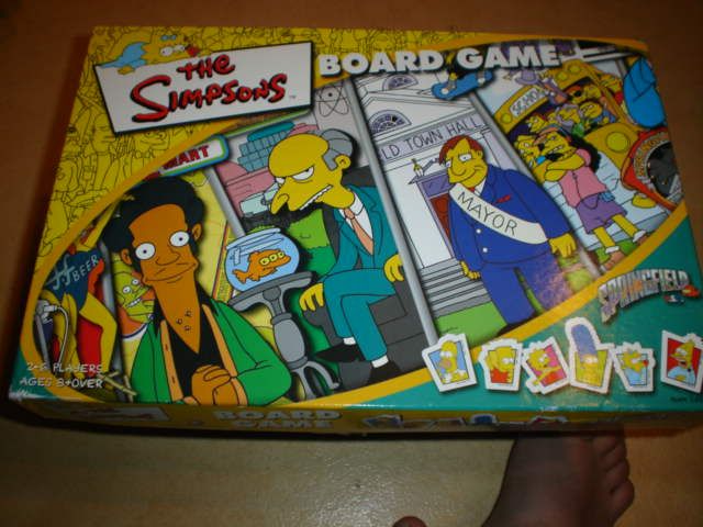 Jeux de societe simpson