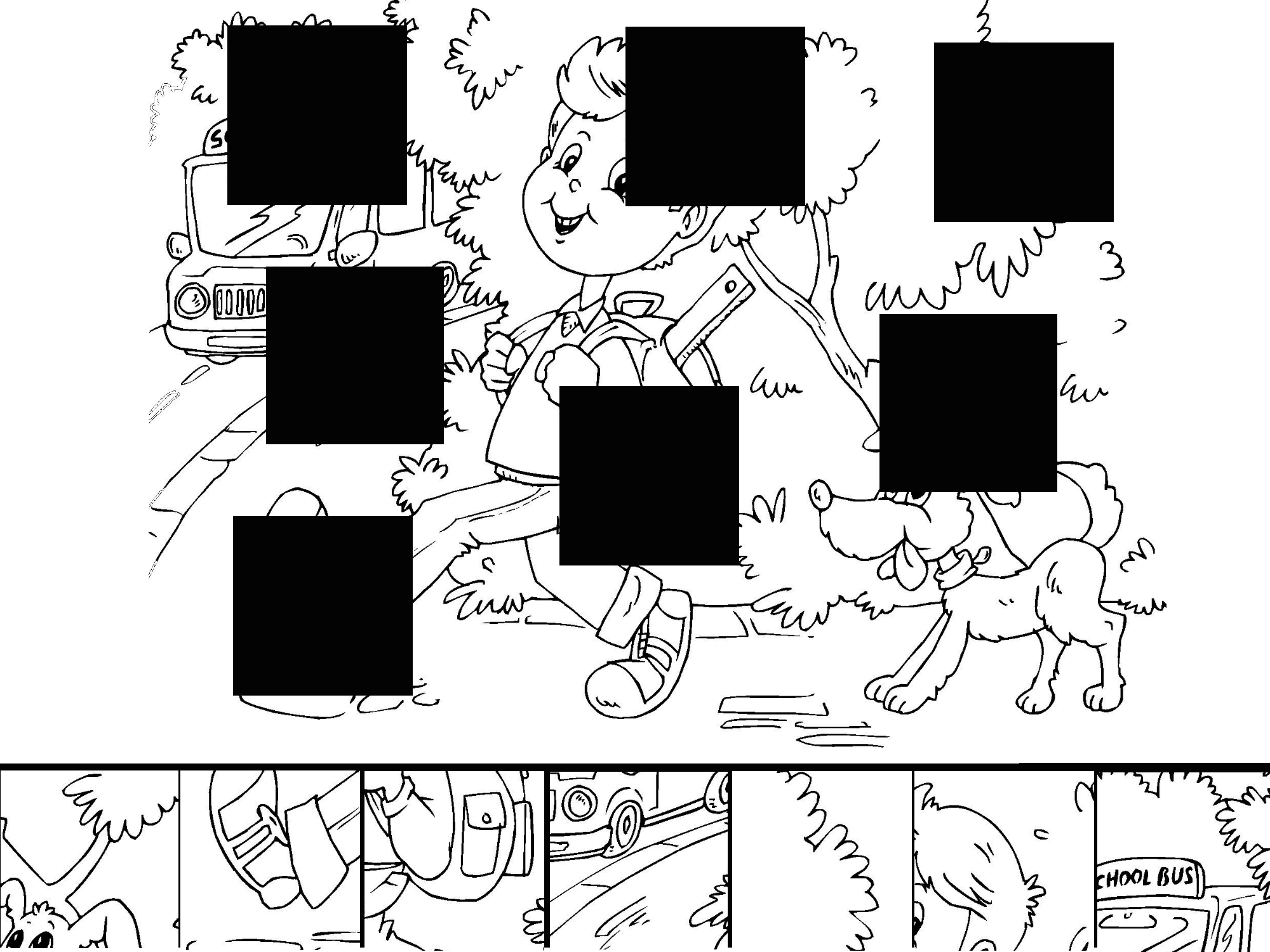 Puzzle bonhomme petite section