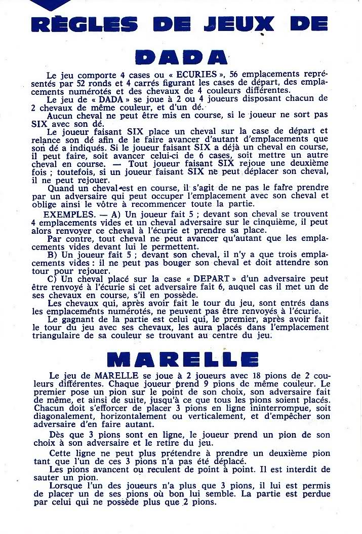 Regle de jeux de societe