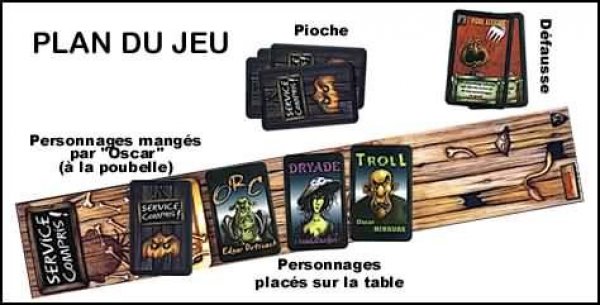 Service compris jeux de societe