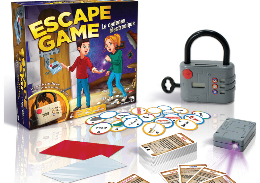 Jeux de societe escape game dujardin