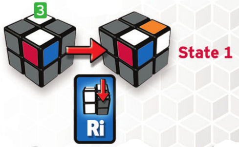 Rubik cube puzzle solution