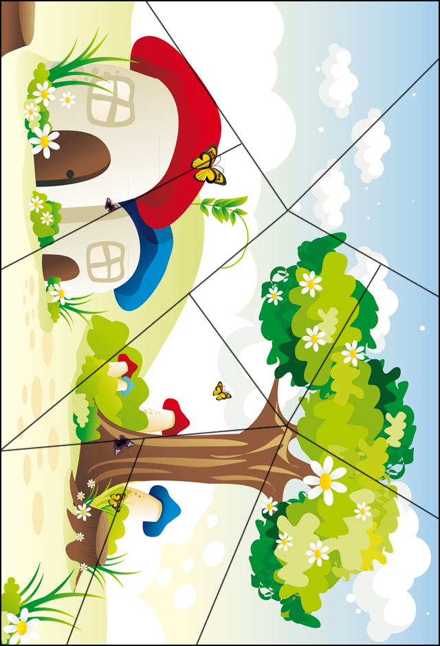 Puzzle enfant a imprimer