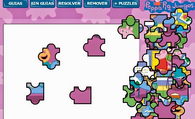 Peppa pig puzzle games