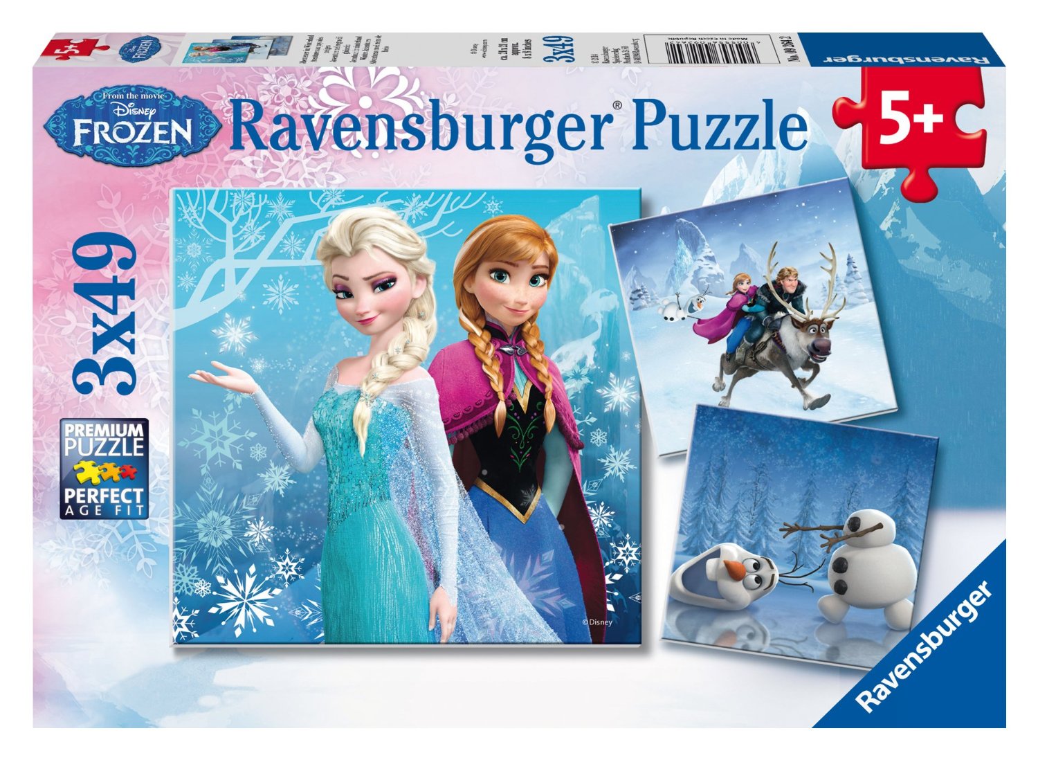 Le puzzle de la reine des neiges