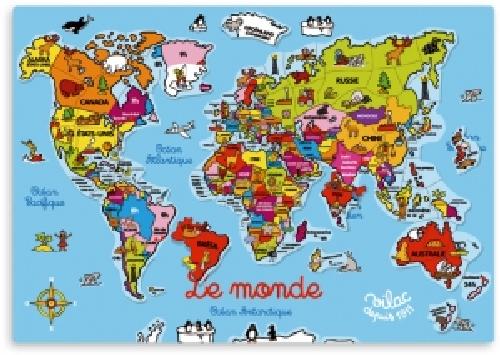 Puzzle monde