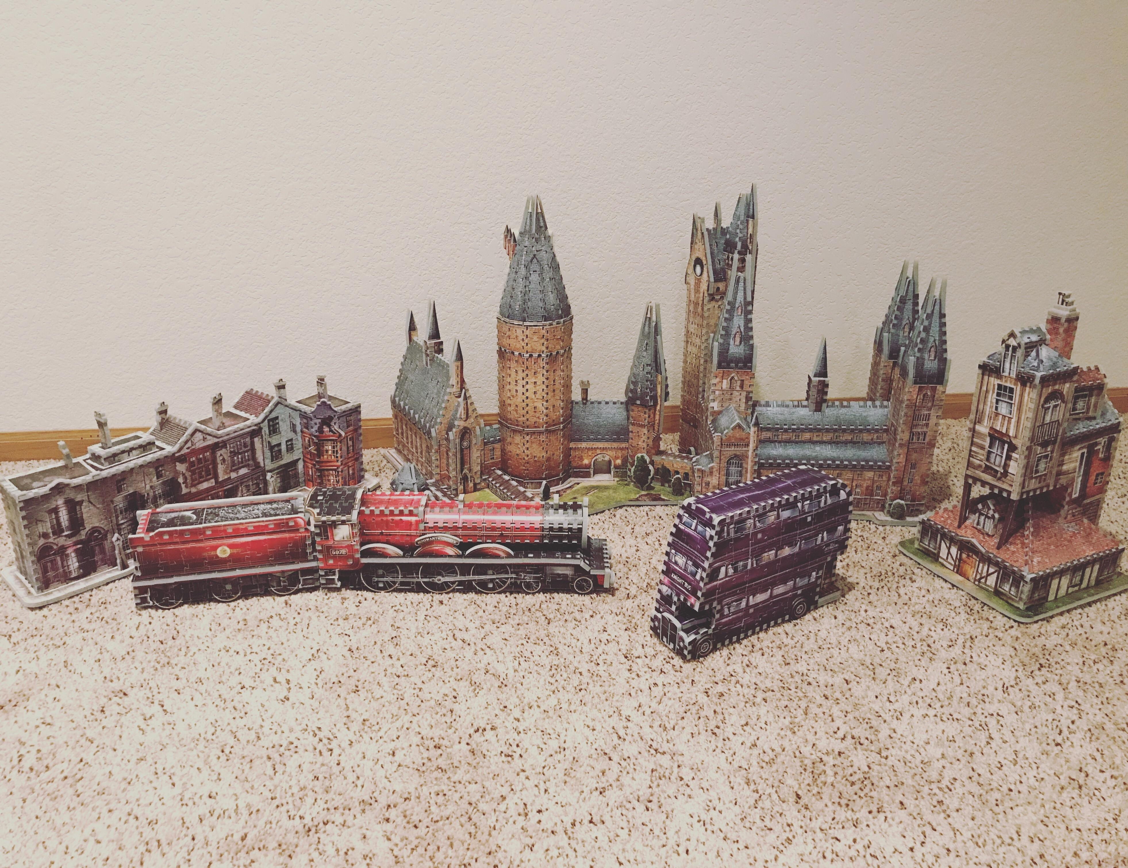 Puzzle 3 d harry potter