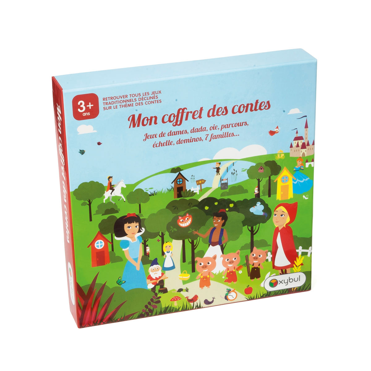 Coffret multi jeux de société