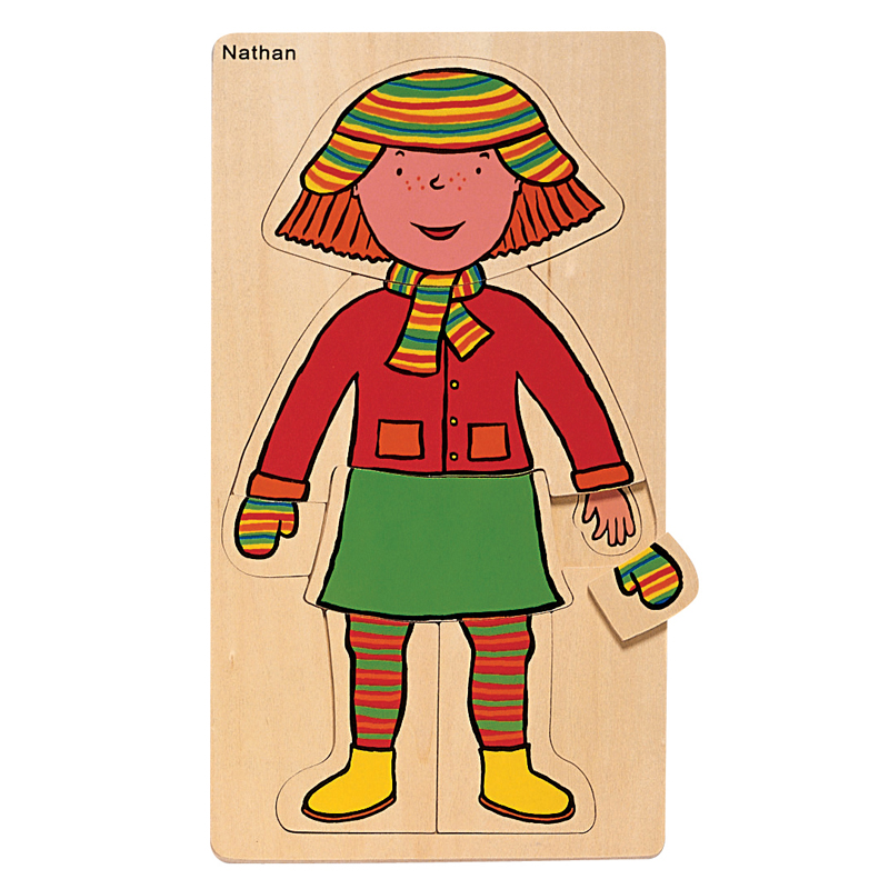 Puzzle corps humain maternelle