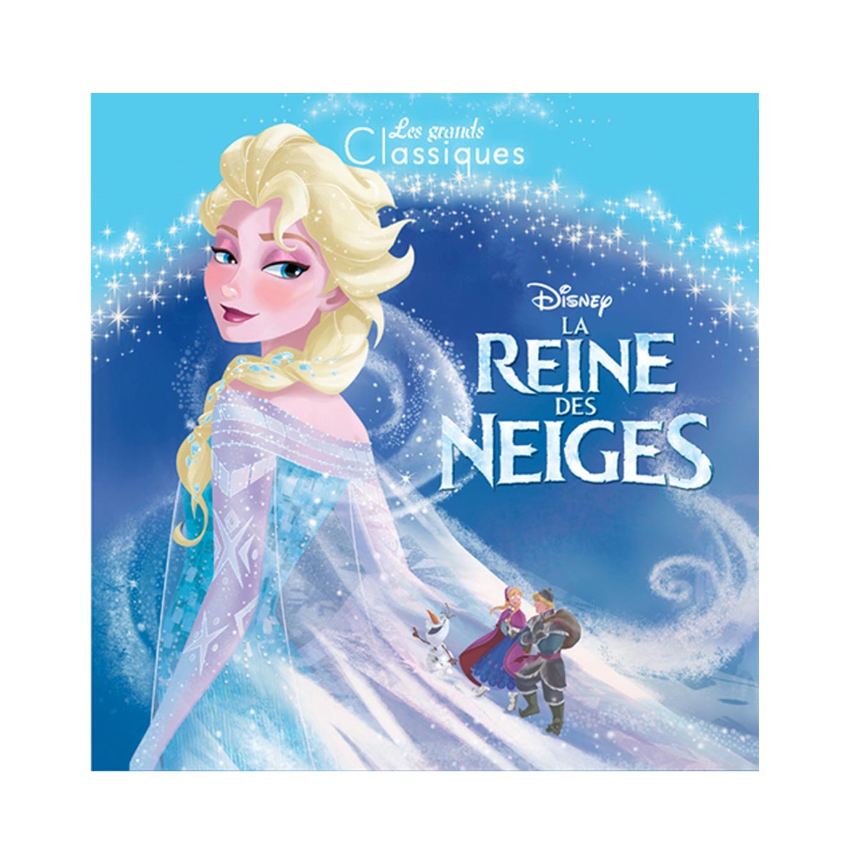 Livre puzzle la reine des neiges