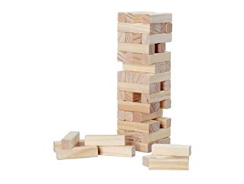 Jeux de société tour en bois