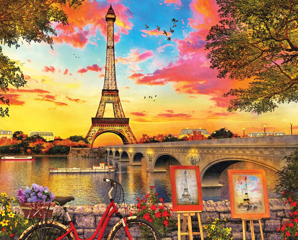 Puzzle paris 1000 pieces