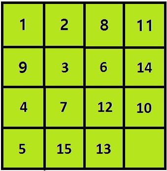15 puzzle