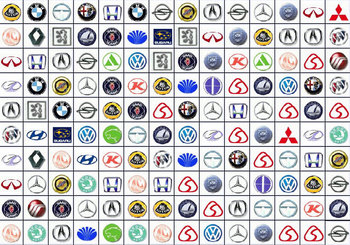 Logo puzzle cars