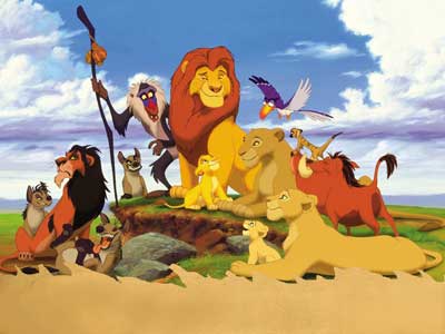 Puzzle le roi lion