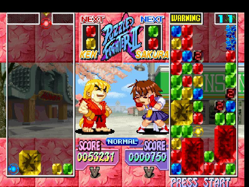 Street fighter puzzle