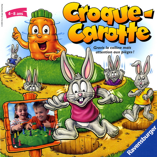Jeux de société croque carotte
