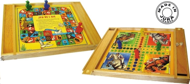 Les jeux de société en bois