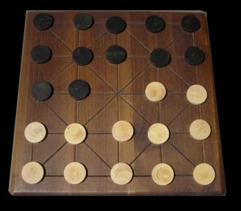 Jeux de société avec des pions