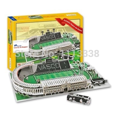 Puzzle 3d stade de foot