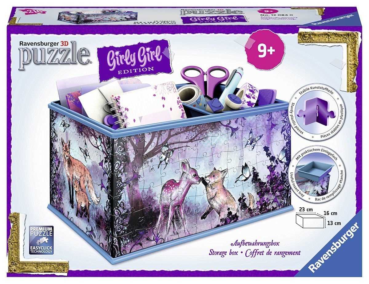 Puzzle girly girl
