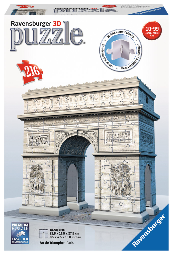 Puzzle 3d ravensburger