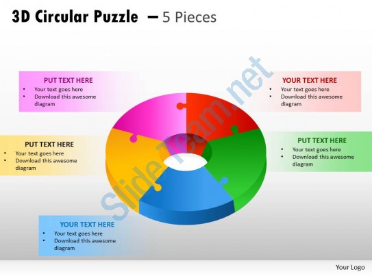 Puzzle 5 pièces