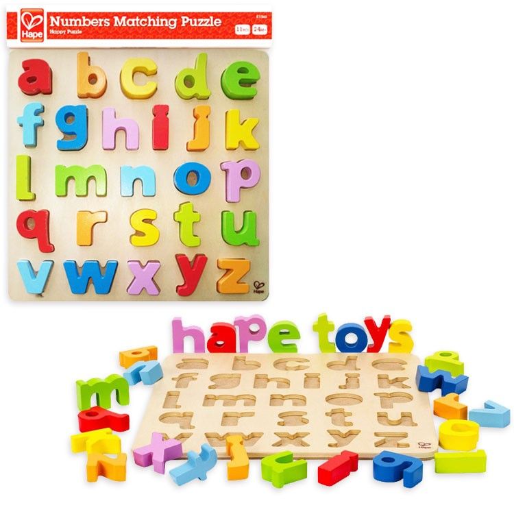 Hape alphabet puzzle