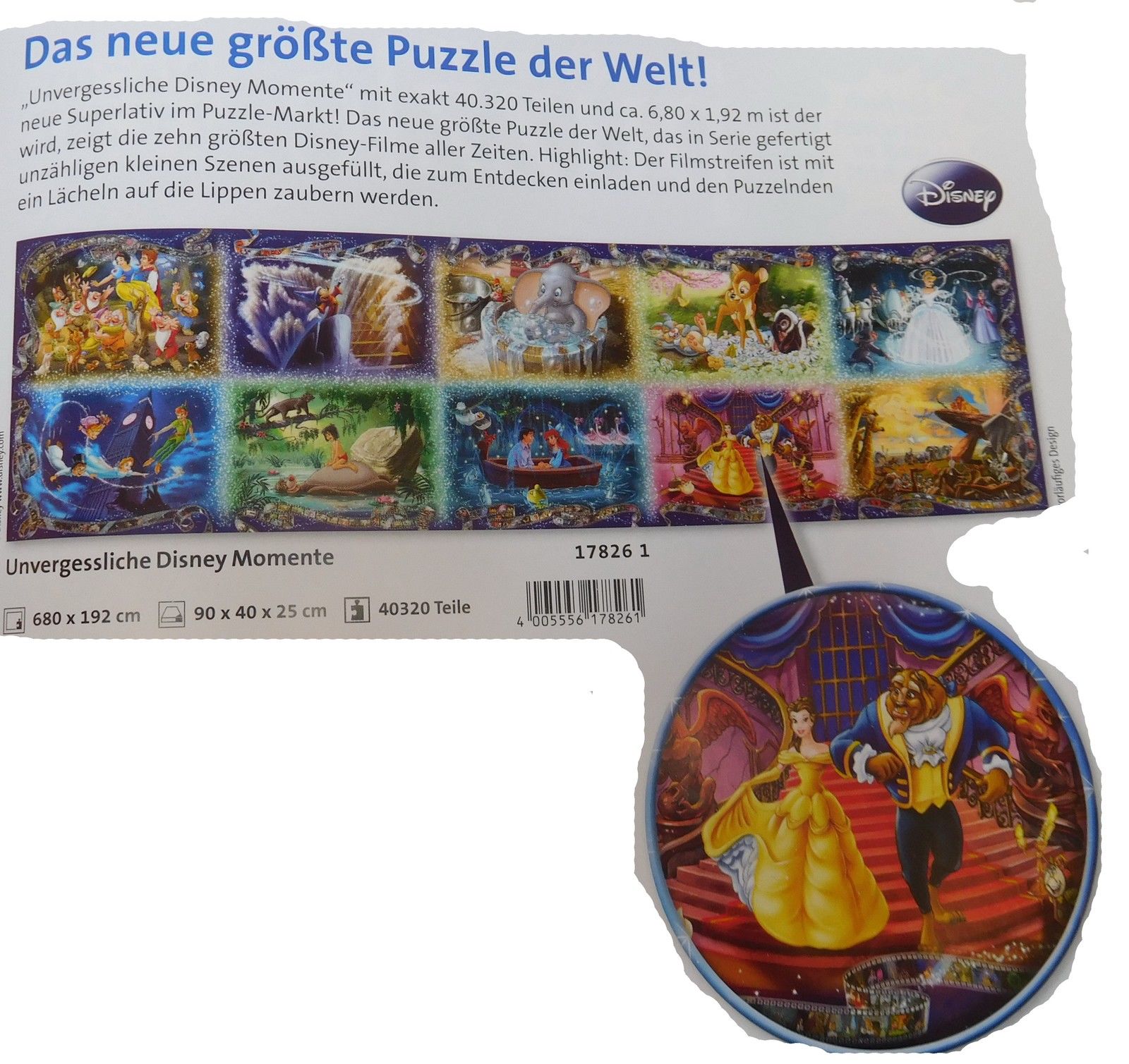 Puzzle disney 40000