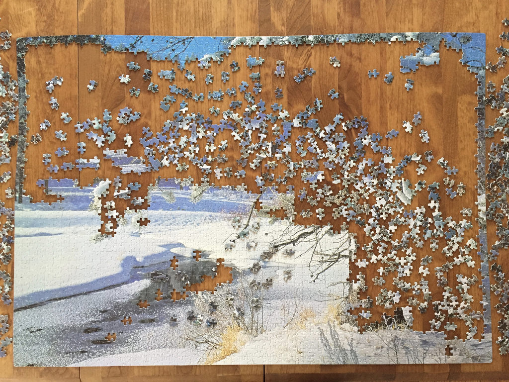 Puzzle 2500 pieces