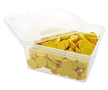 Jeux de société jeton rouge et jaune