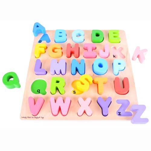 Puzzle alphabet en bois