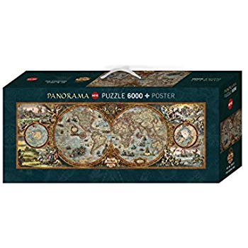 Puzzle mappemonde 9000 pieces