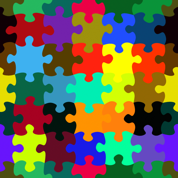 Tapis puzzle formamide