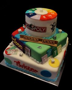Gateau anniversaire jeux de société