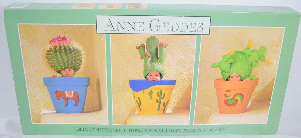 Puzzle anne geddes cactus