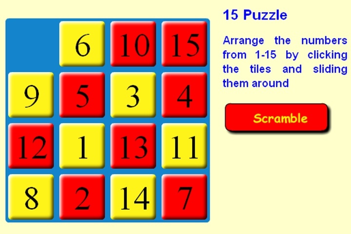 Photo puzzle game