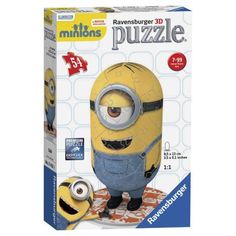 Puzzle 3d les minions