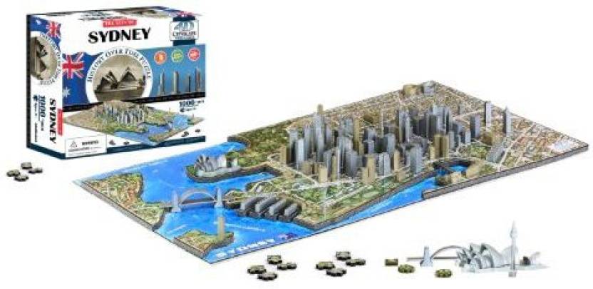 Puzzle 4d cityscape