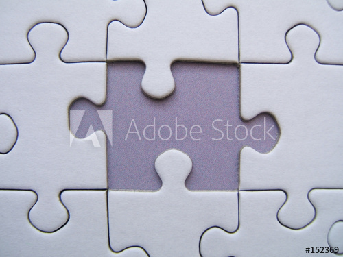 Puzzle piece manquante